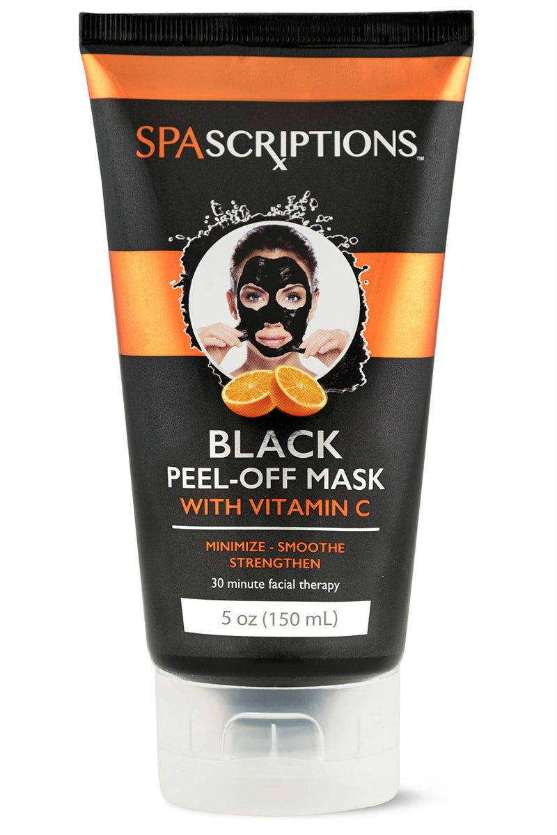 spascriptions Black Peel-Off Mask with Vitamin C - Image 1